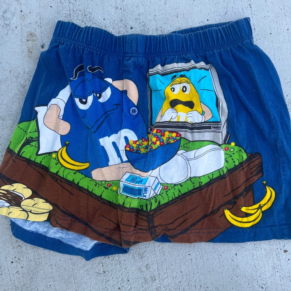 Vintage mms boxer shorts